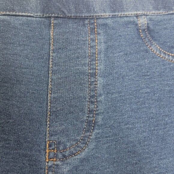 MeMoi Women's Stretch Denim Jeggings S/M Cotton Blend Blue 28x30 - Picture 5 of 7